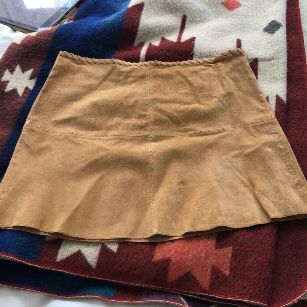 Forever 21 suede skirt